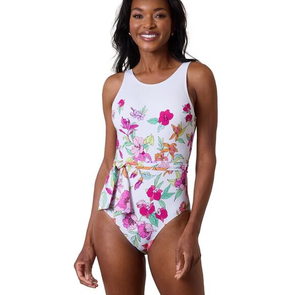 Tommy Bahama Ladies Swim Suit Size 14 - Picture 2 of 10